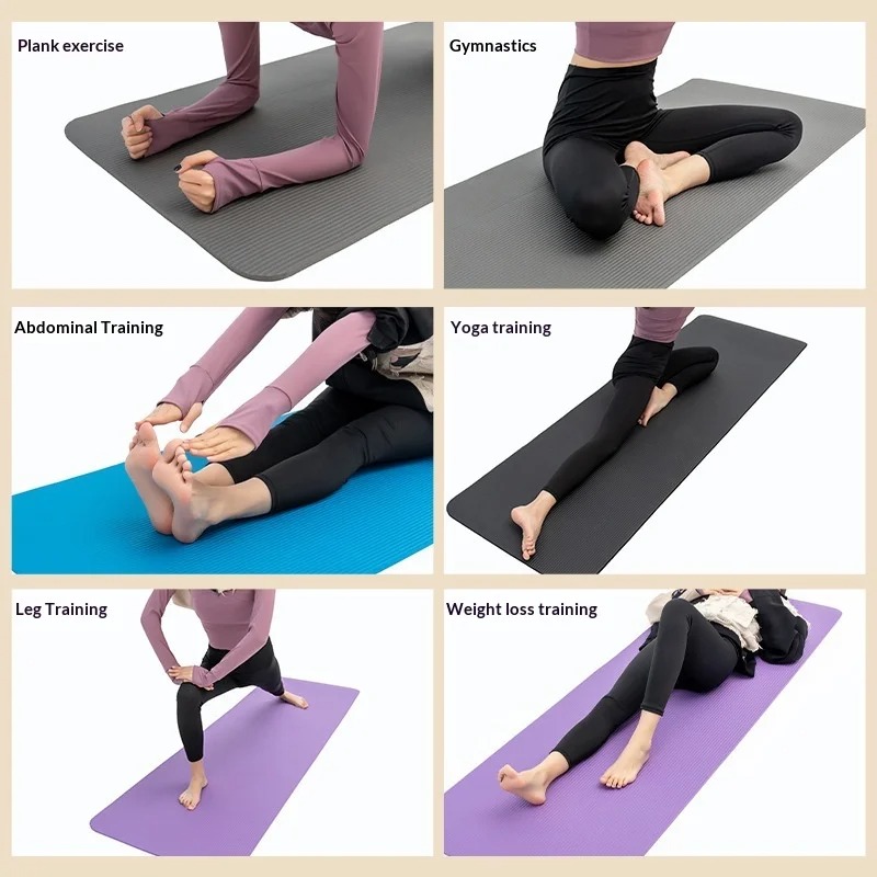 Yoga Of Fitness Mat - 특대형 논슬립 요가매트 충격흡수 초광폭 필라테스