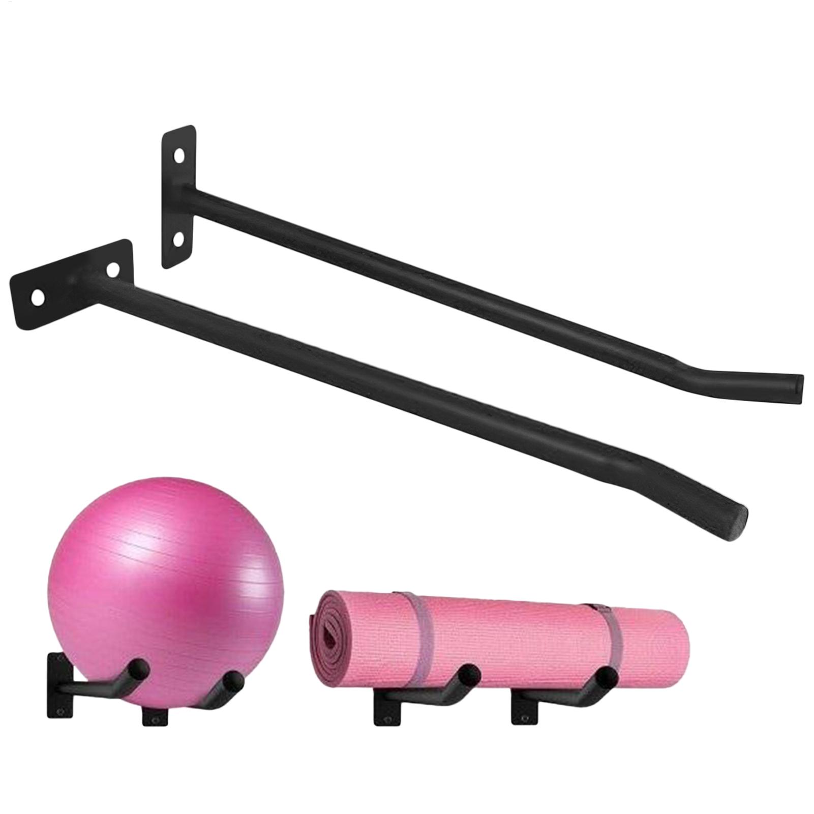Yoga Fitness Rooms - 운동볼 홀더 2개 세트, 요가룸 벽걸이