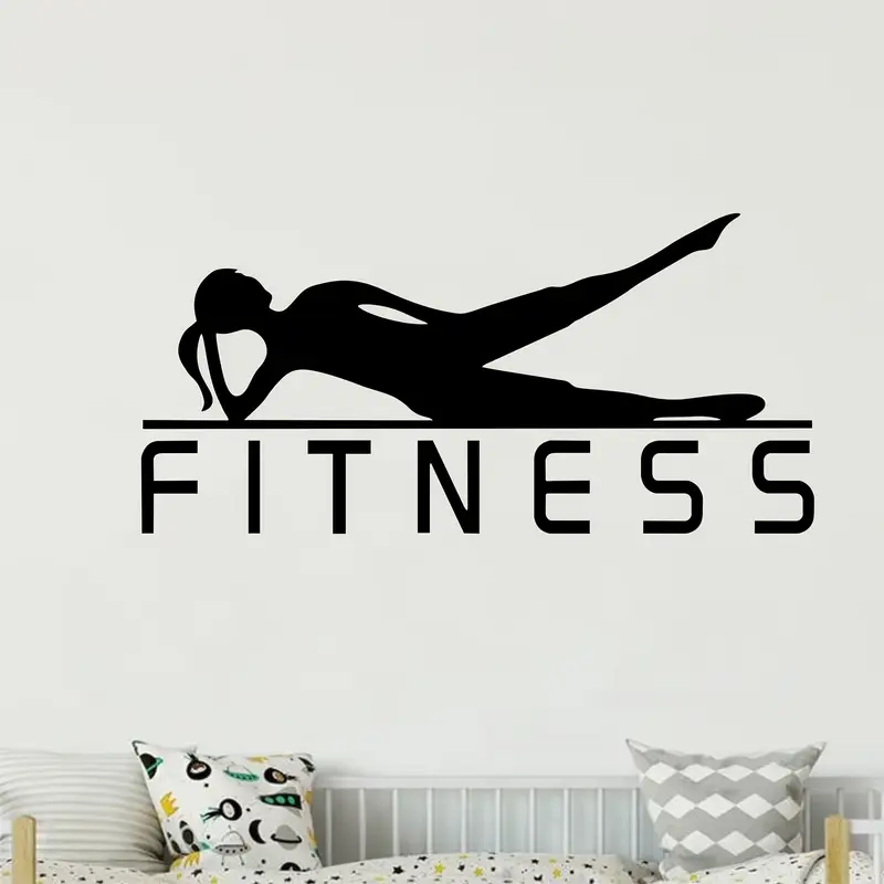 Yoga Fitness Wallpaper - 요가를 위해 디자인된 피트니스 소녀 비닐