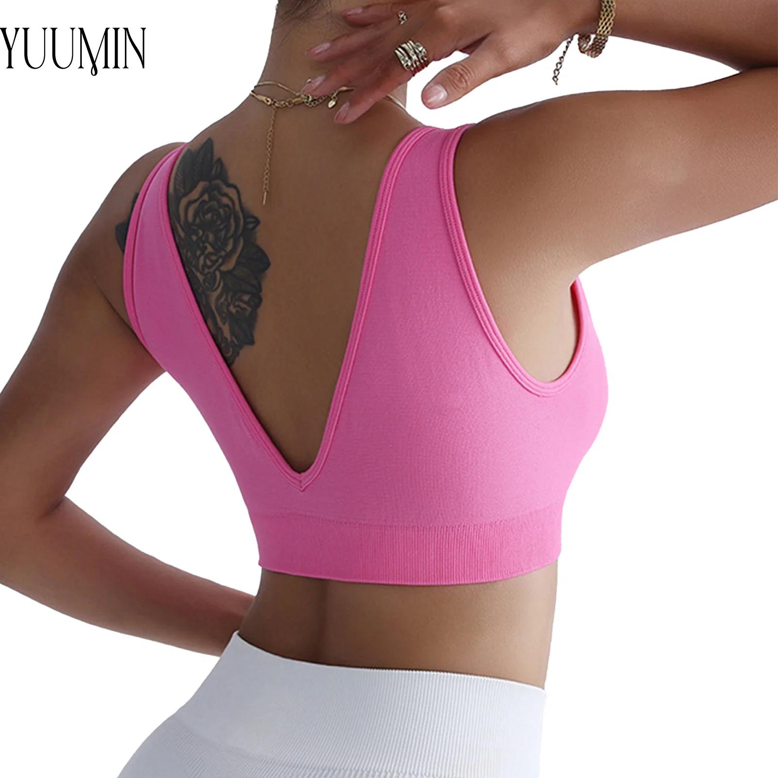 Yoga Và Fitness - # S-L 여성용 로우컷 V 백