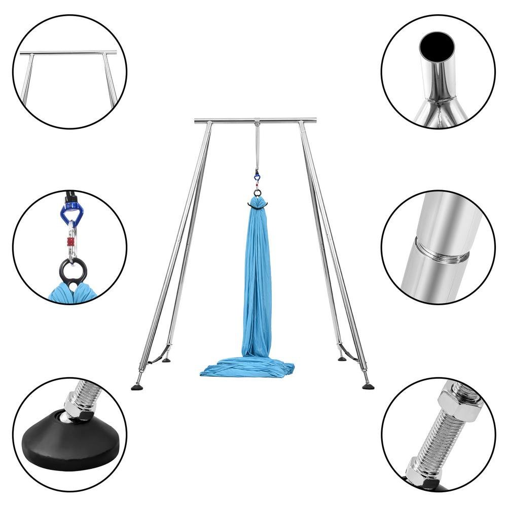 접이식 휴대용 높이 조절 요가 스윙 스탠드 프레임, 안 - Yoga Swing Aerial 리뷰 및 가격