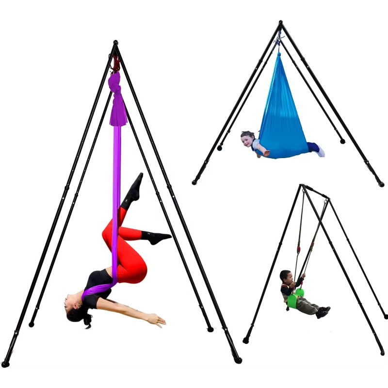 접이식 휴대용 높이 조절 요가 스윙 스탠드 프레임, 안 - Yoga Swing Aerial 리뷰 및 가격