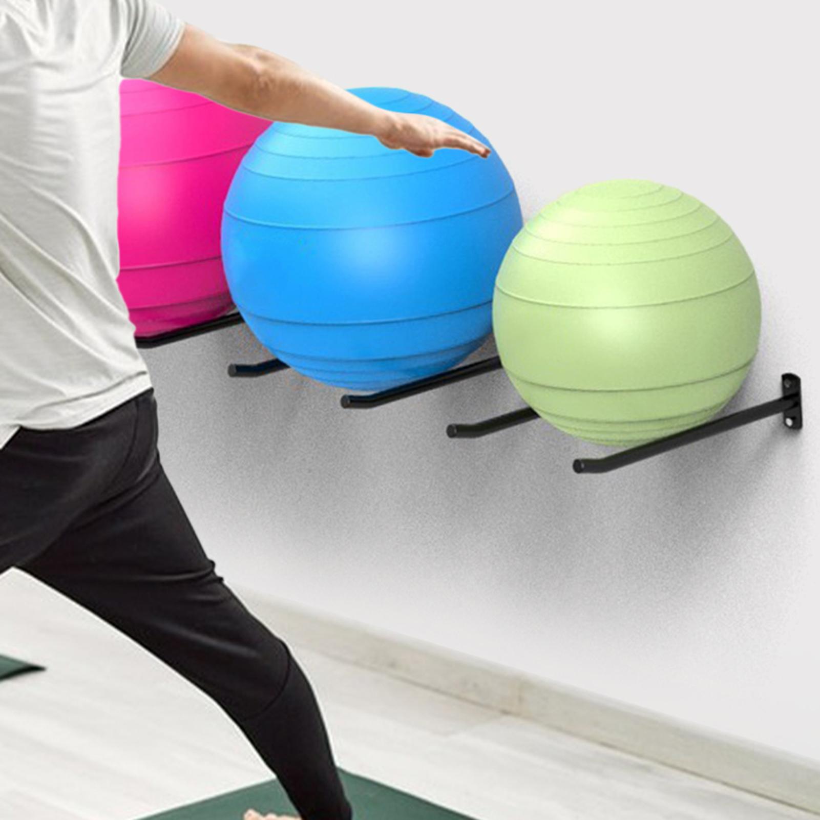 운동볼 홀더 2개 세트, 요가룸 벽걸이 볼 홀더, 장비 - Yoga Fitness Rooms 리뷰 및 가격