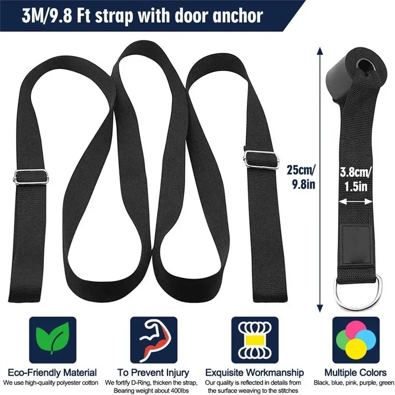 3M 도어 플렉시빌리티 스트레칭 요가 스트레치 스트랩  - Yoga Fitness Ring 리뷰 및 가격