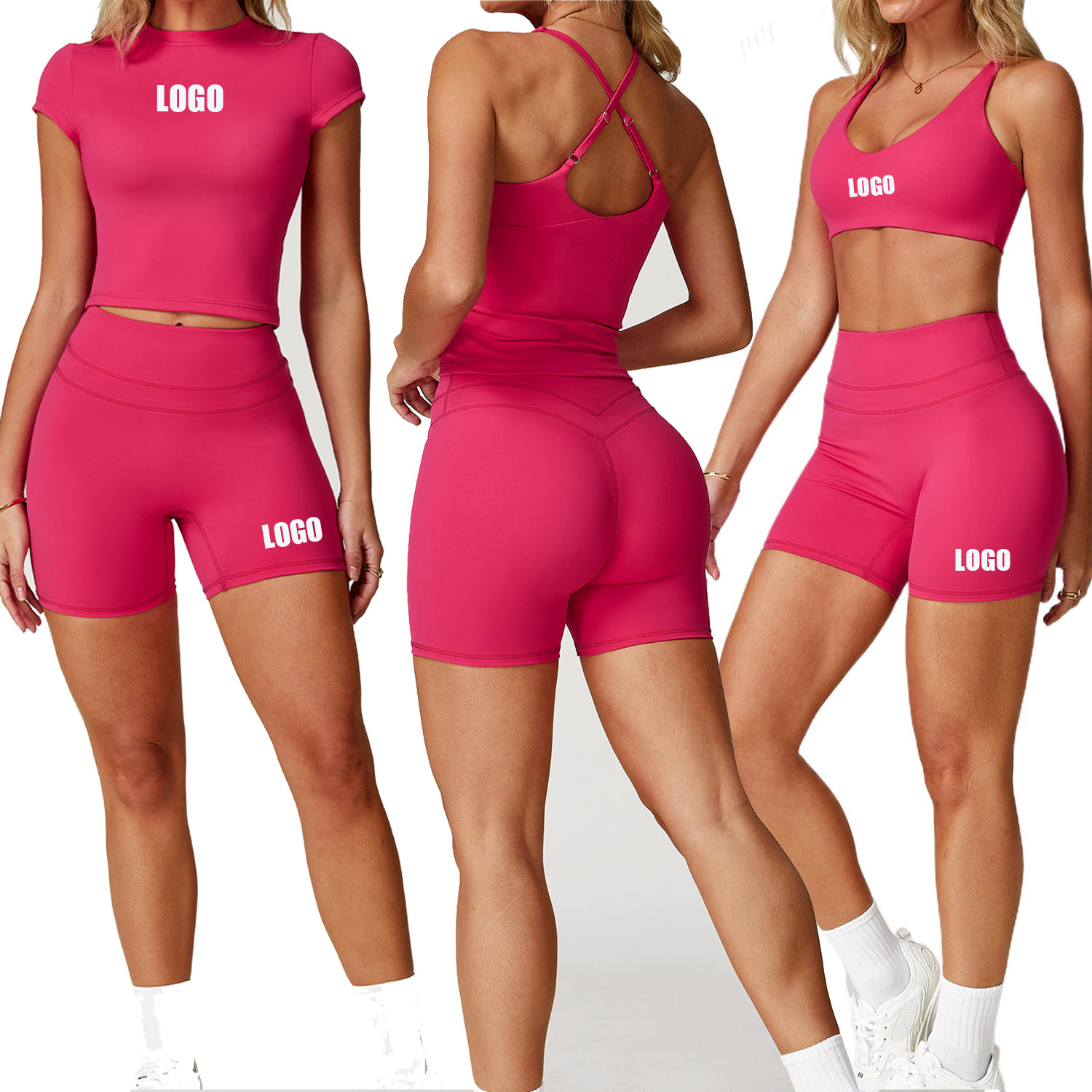 맞춤형 로고 여성용 그라인딩 타이트 백 요가복 하이웨이 - Yoga Và Fitness 리뷰 및 가격