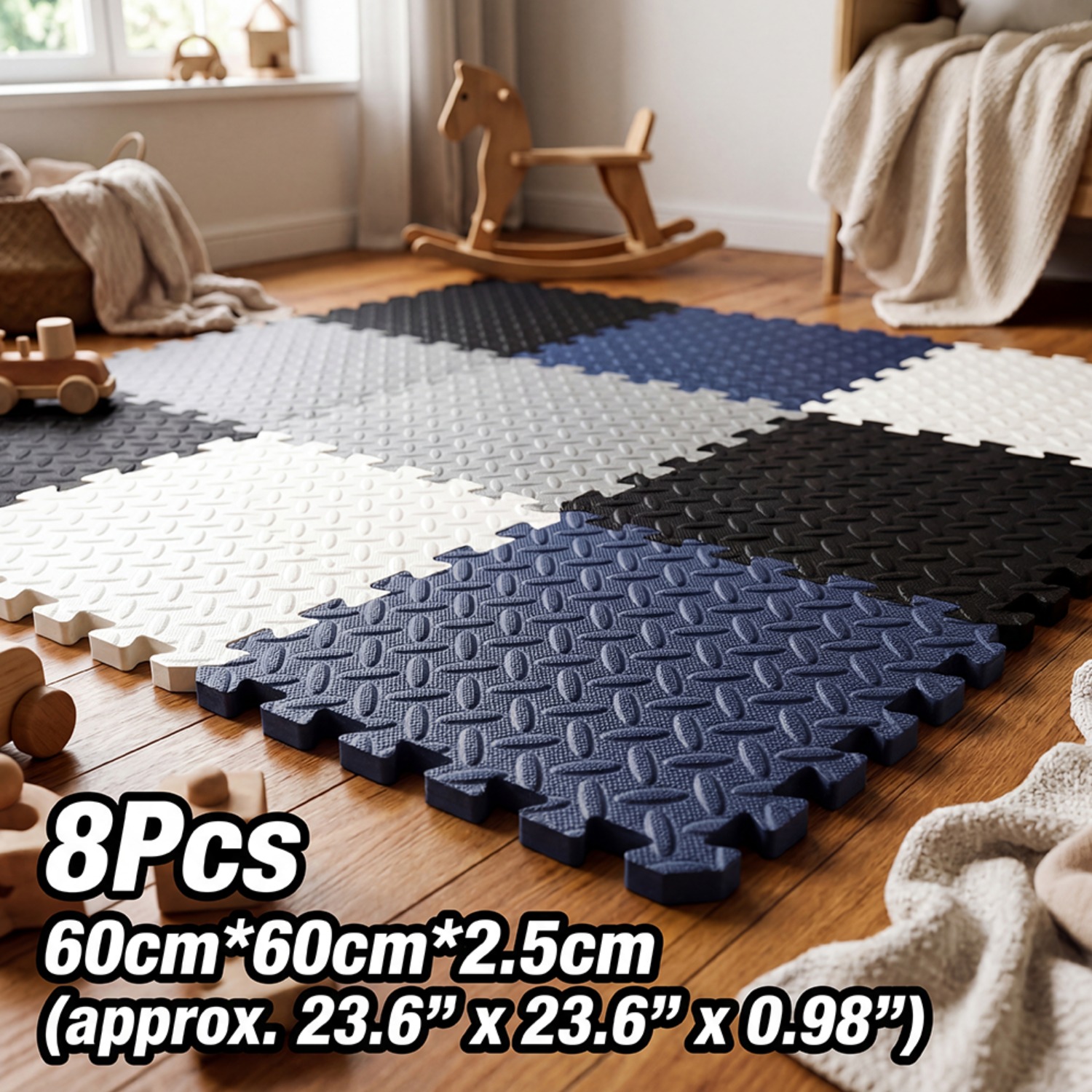 8개 60x60cm EVA 폼 매트 거실 침실 바닥 러 - Yoga Fitness Rooms 리뷰 및 가격