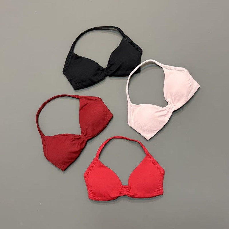 여성용 홀터 스포츠 브라 V넥 패드 내장 요가 브라 탈 - Yoga Fitness Matte 리뷰 및 가격
