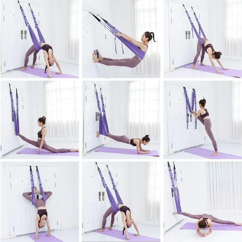 조절 가능한 에어리얼 요가 해먹 세트 필라테스 무중력  - Yoga Swing Aerial 리뷰 및 가격