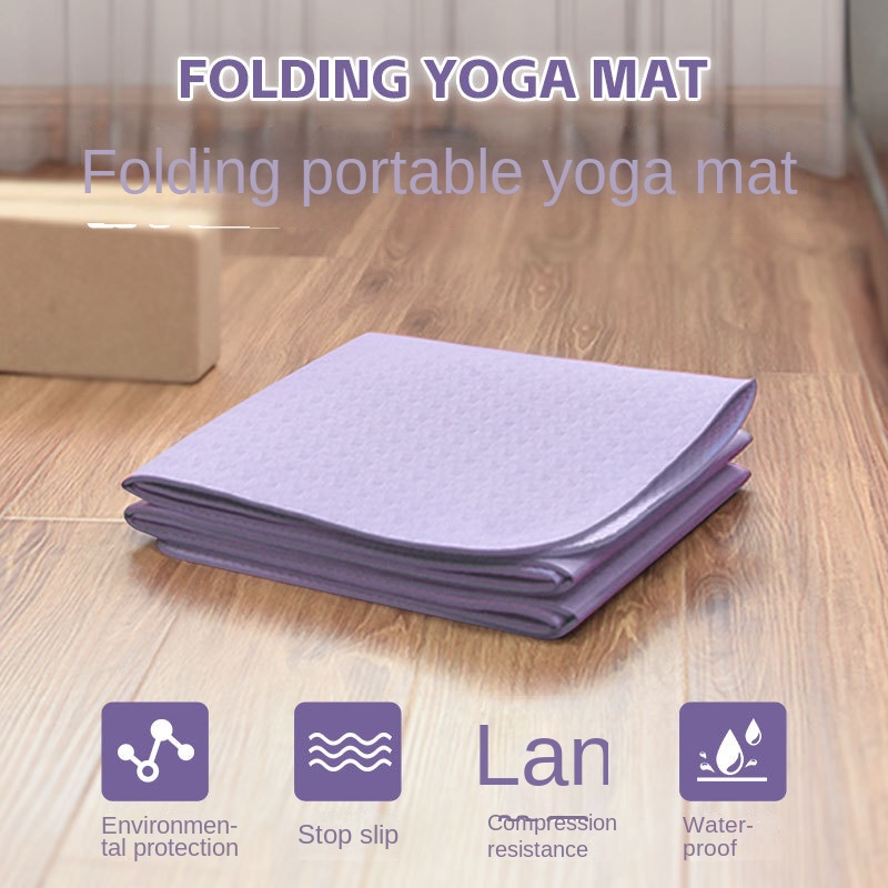 새로운 두꺼운 접이식 요가 매트 피트니스 매트 학생 낮 - Yoga Of Fitness Mat 리뷰 및 가격